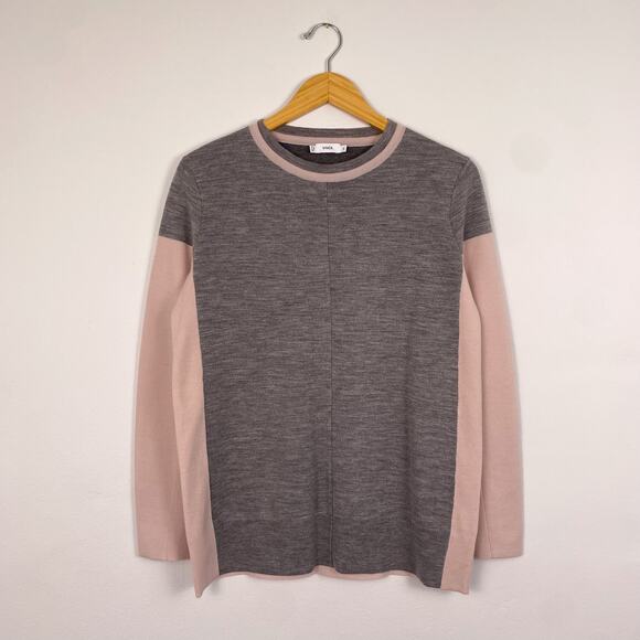 VINCE Colorblock Wool Blend Sweater XS - Picture 1 of 6